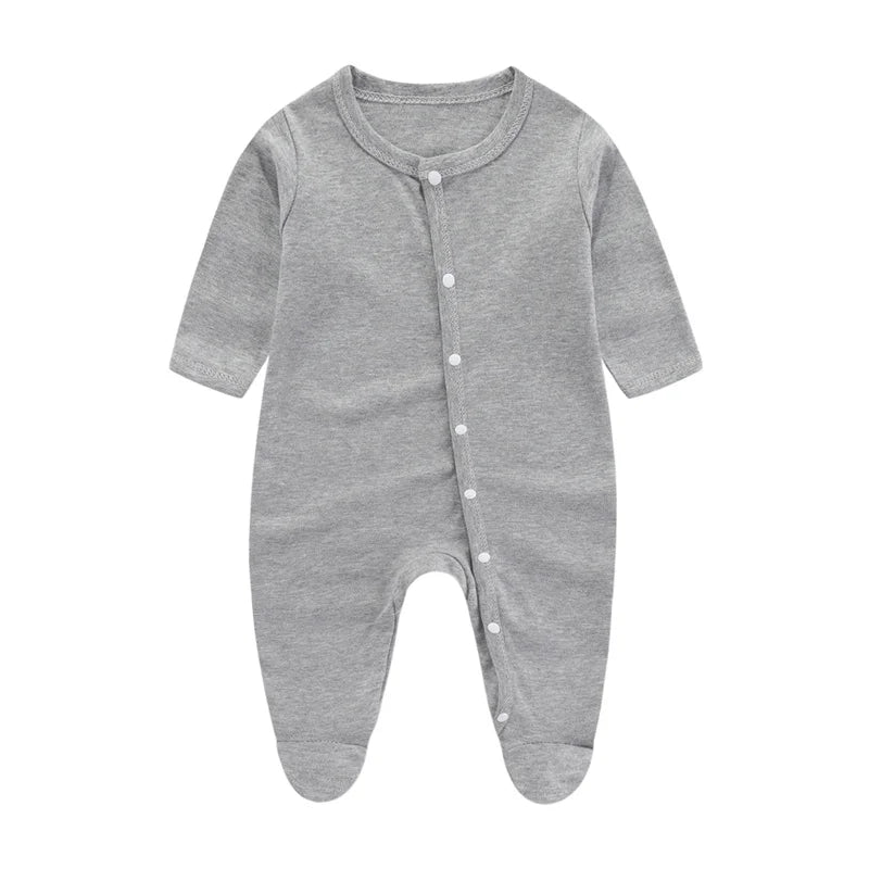Body Bebê Unissex – Macacão Fofo com Estampa de Desenho Animado para Primavera e Verão (0 a 9 Meses)