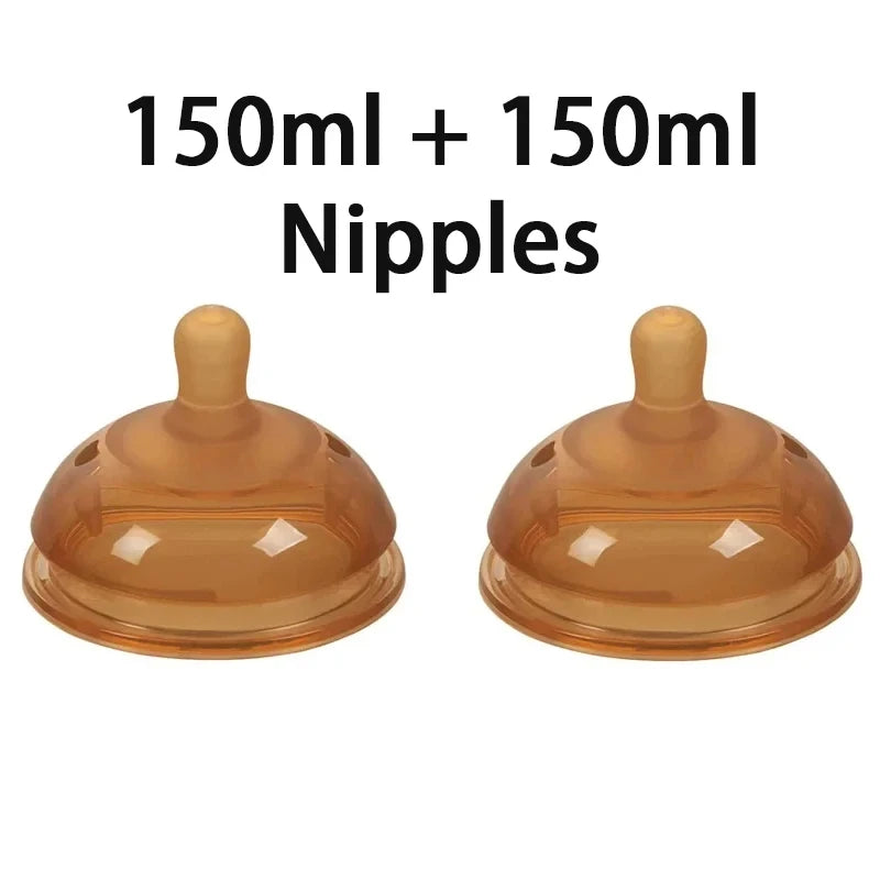 Mamadeira de Silicone com Alça para Bebê – Ideal para Desmame, com Bico Anti-Asfixia e Design Ergonômico
