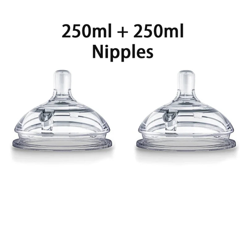 Mamadeira de Silicone com Alça para Bebê – Ideal para Desmame, com Bico Anti-Asfixia e Design Ergonômico