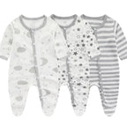 Body Infantil para Bebê de 0 a 9 Meses – Macacão Fofo com Estampa de Desenho Animado. Roupa de Primavera e Verão para Meninos e Meninas.