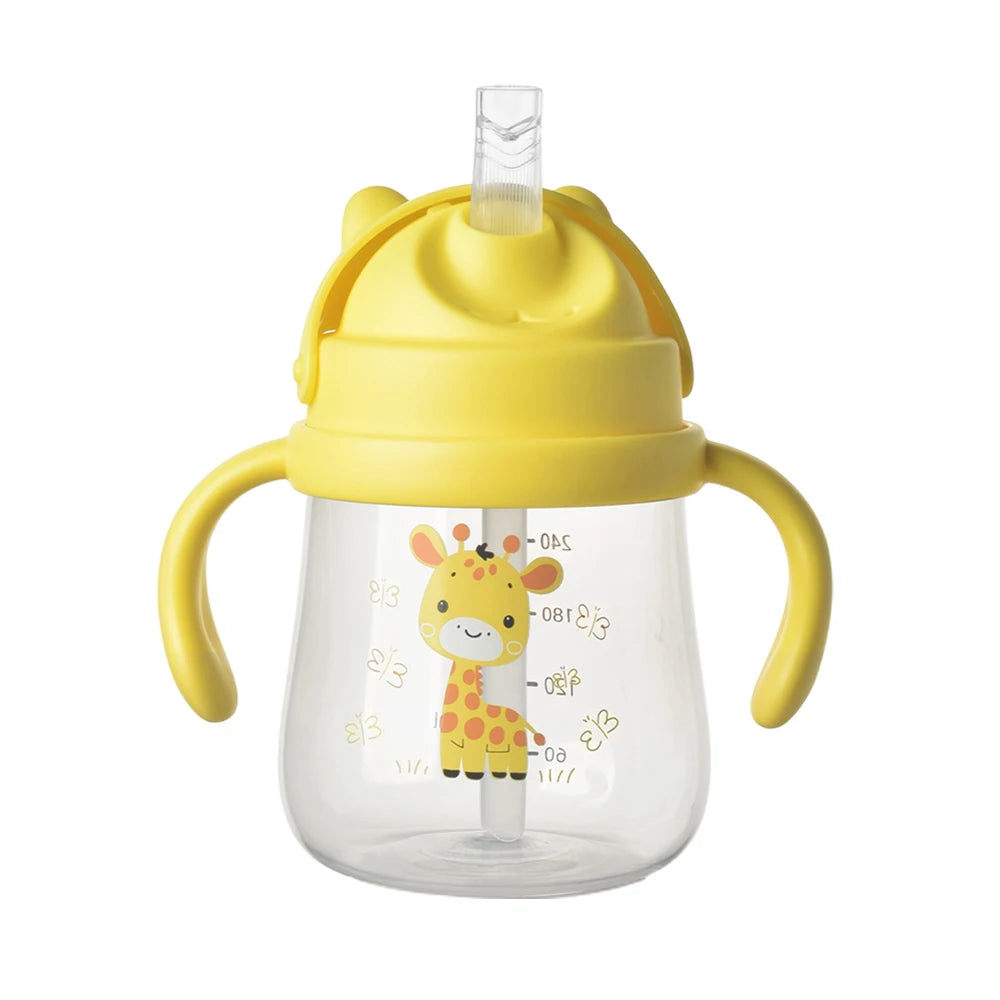 Copo de Transição para Bebê – Bico de Pato, Dupla Alça e Design Ergonômico para Aprender a Beber Sozinho