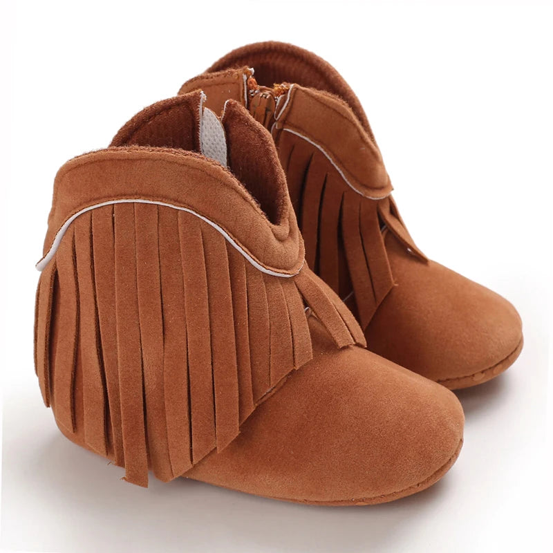 Botinhas de Inverno para Bebês Meninos e Meninas 0-18 Meses. Primeiros Passos. Moda Infantil Bebê. Sola Macia.