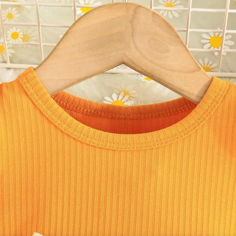 Vestido para Bebê Menina de 0-3 Anos. Roupinha Fofa de Abelhinha para Crianças + Faixa de Cabelo com Laço.