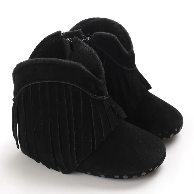 Botinhas de Inverno para Bebês Meninos e Meninas 0-18 Meses. Primeiros Passos. Moda Infantil Bebê. Sola Macia.