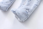 Macacão Bebê de Flanela Quentinho – Body Infantil com Estampa de Desenho Animado. Ideal para Outono e Inverno (0 a 12 Meses.