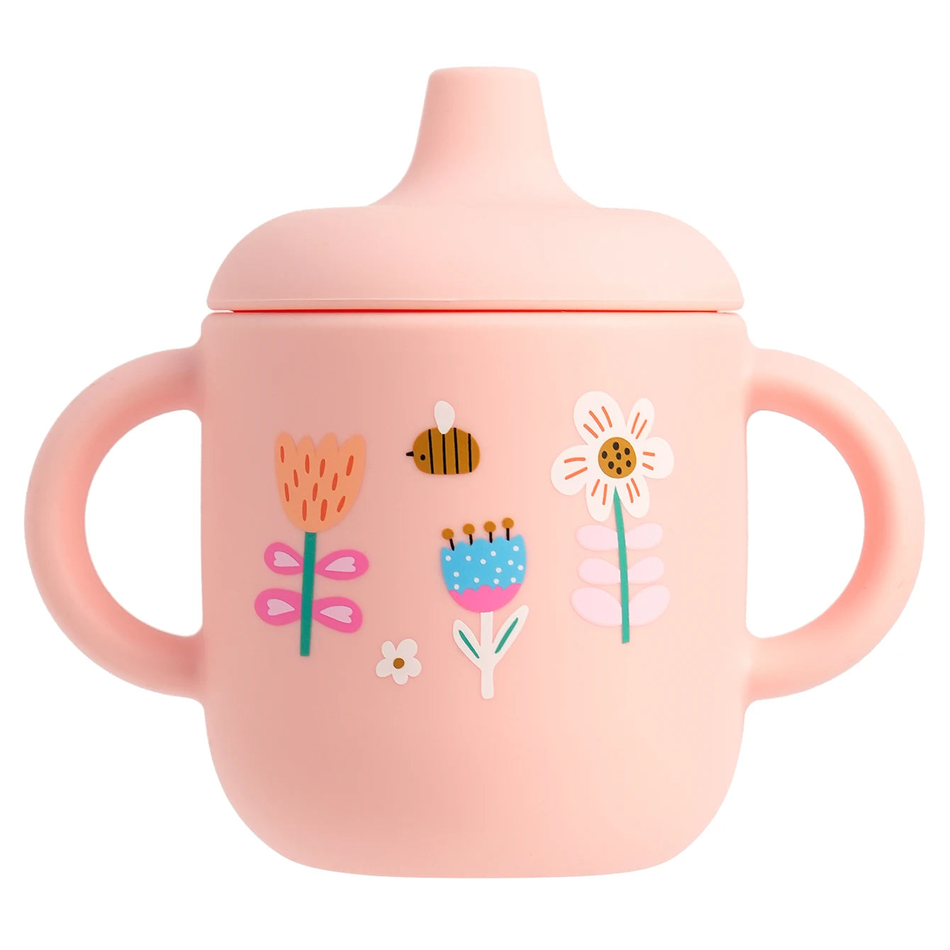 Copo Infantil de Silicone com Desenhos Divertidos – Seguro, Prático e Ideal para o Aprendizado do Bebê