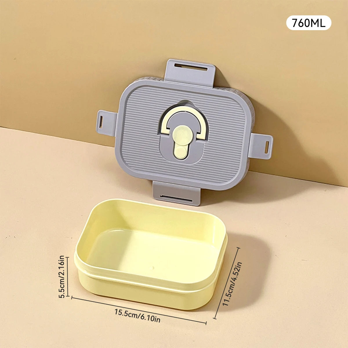 Marmita Portátil WORTHBUY com Divisórias – Caixa Bento Hermética para Micro-ondas, À Prova de Vazamentos, Ideal para Crianças, Estudantes e Trabalho.