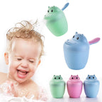 Copo de Enxágue de Shampoo Infantil Durável, Cabeça de Banho para Crianças, Colheres de Banho para Bebês.