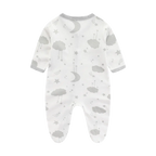 Body Infantil para Bebê de 0 a 9 Meses – Macacão Fofo com Estampa de Desenho Animado. Roupa de Primavera e Verão para Meninos e Meninas.
