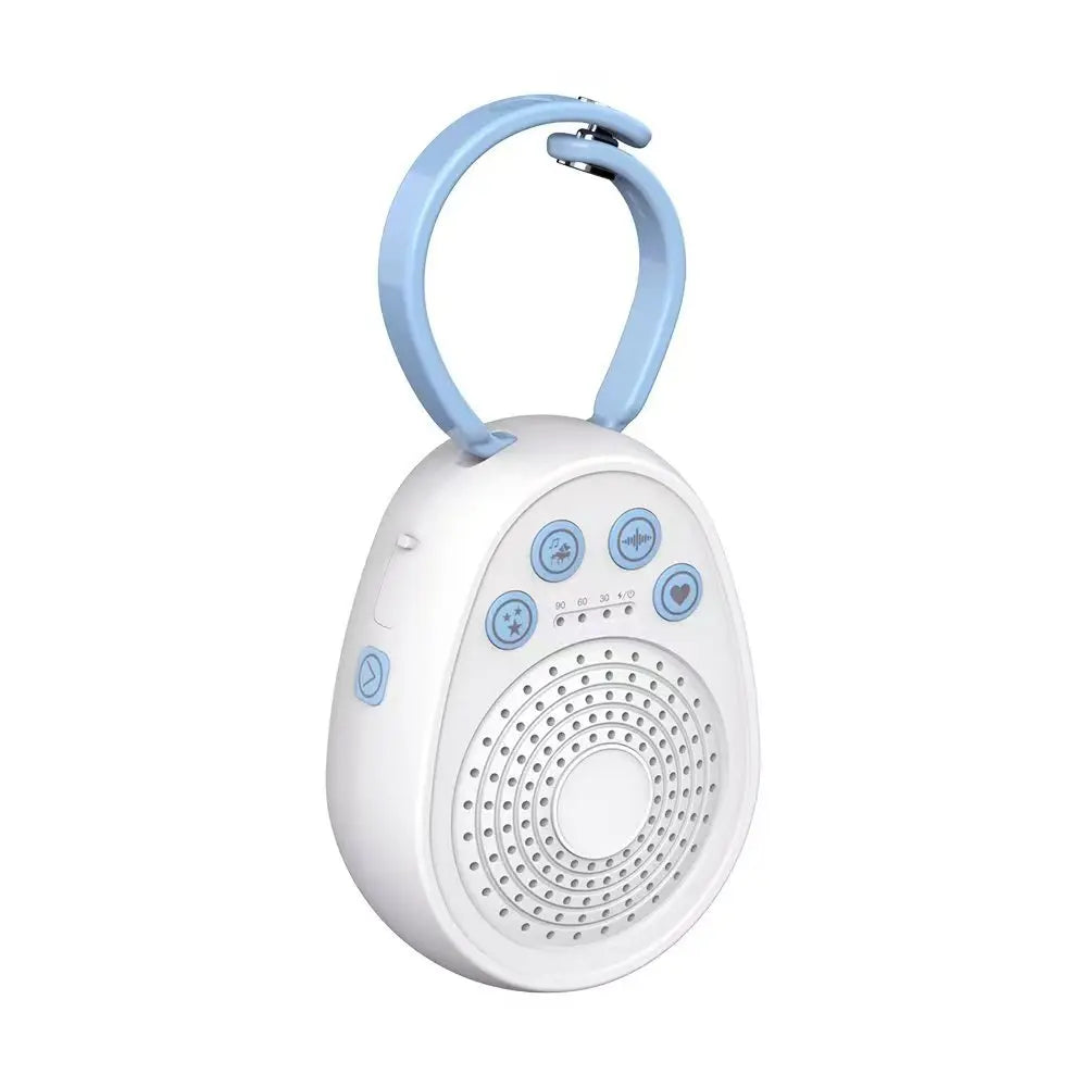 Máquina de Ruído Branco para Bebês – 20 Sons Calmantes, Sono em até 3 Minutos, Mini Dispositivo Portátil USB para Recém-nascidos, Berço e Viagens