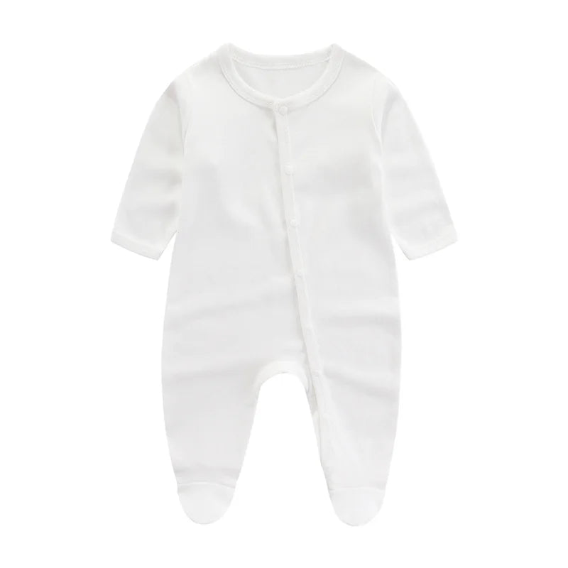 Body Bebê Unissex – Macacão Fofo com Estampa de Desenho Animado para Primavera e Verão (0 a 9 Meses)