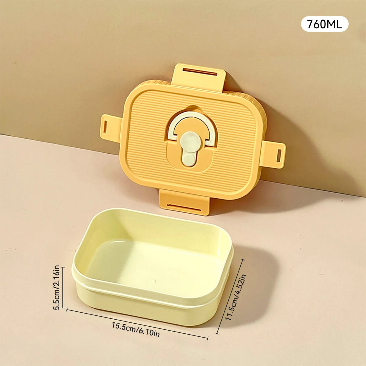 Marmita Portátil WORTHBUY com Divisórias – Caixa Bento Hermética para Micro-ondas, À Prova de Vazamentos, Ideal para Crianças, Estudantes e Trabalho.