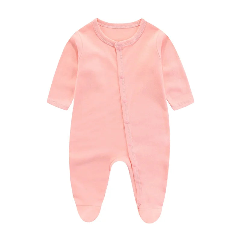 Body Bebê Unissex – Macacão Fofo com Estampa de Desenho Animado para Primavera e Verão (0 a 9 Meses)