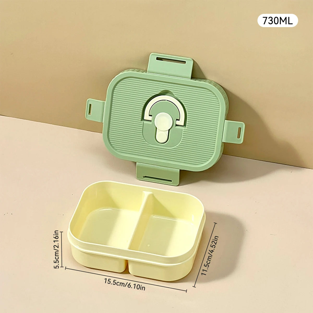 Marmita Portátil WORTHBUY com Divisórias – Caixa Bento Hermética para Micro-ondas, À Prova de Vazamentos, Ideal para Crianças, Estudantes e Trabalho.