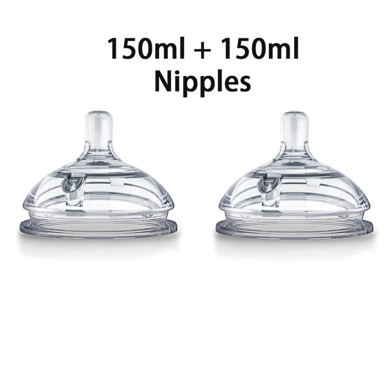 Mamadeira de Silicone com Alça para Bebê – Ideal para Desmame, com Bico Anti-Asfixia e Design Ergonômico
