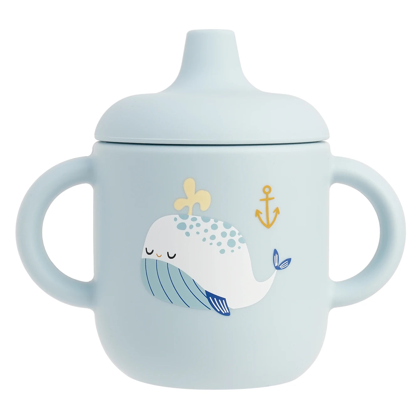 Copo Infantil de Silicone com Desenhos Divertidos – Seguro, Prático e Ideal para o Aprendizado do Bebê