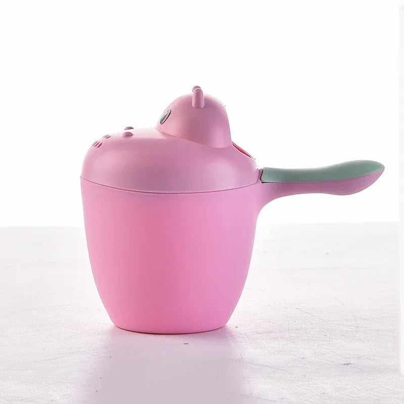 Copo de Enxágue de Shampoo Infantil Durável, Cabeça de Banho para Crianças, Colheres de Banho para Bebês.