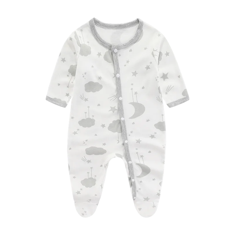 Body Infantil para Bebê de 0 a 9 Meses – Macacão Fofo com Estampa de Desenho Animado. Roupa de Primavera e Verão para Meninos e Meninas.