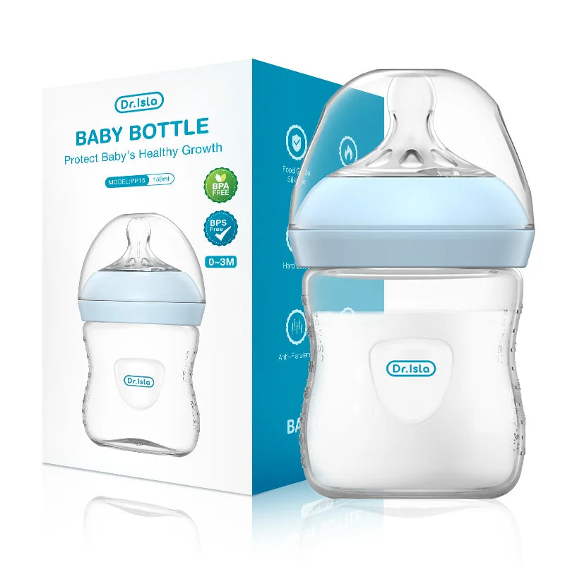 Mamadeira para Bebê com Alças Ergonômicas – Alimentação Segura e Confortável para Recém-Nascidos