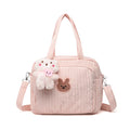 Bolsa de Maternidade de Algodão - Bolsas de Fraldas para Bebês. Bolsas Fofas para Itens do Bebê. Organizador de Fraldas. Bolsa Caddy, Kit de Maternidade para Mães e Crianças.